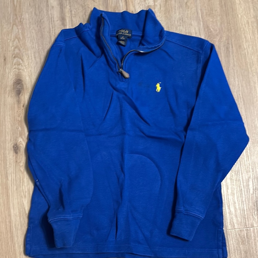 Polo by Ralph Lauren Blue 1/4 Zip Sweatshirt
